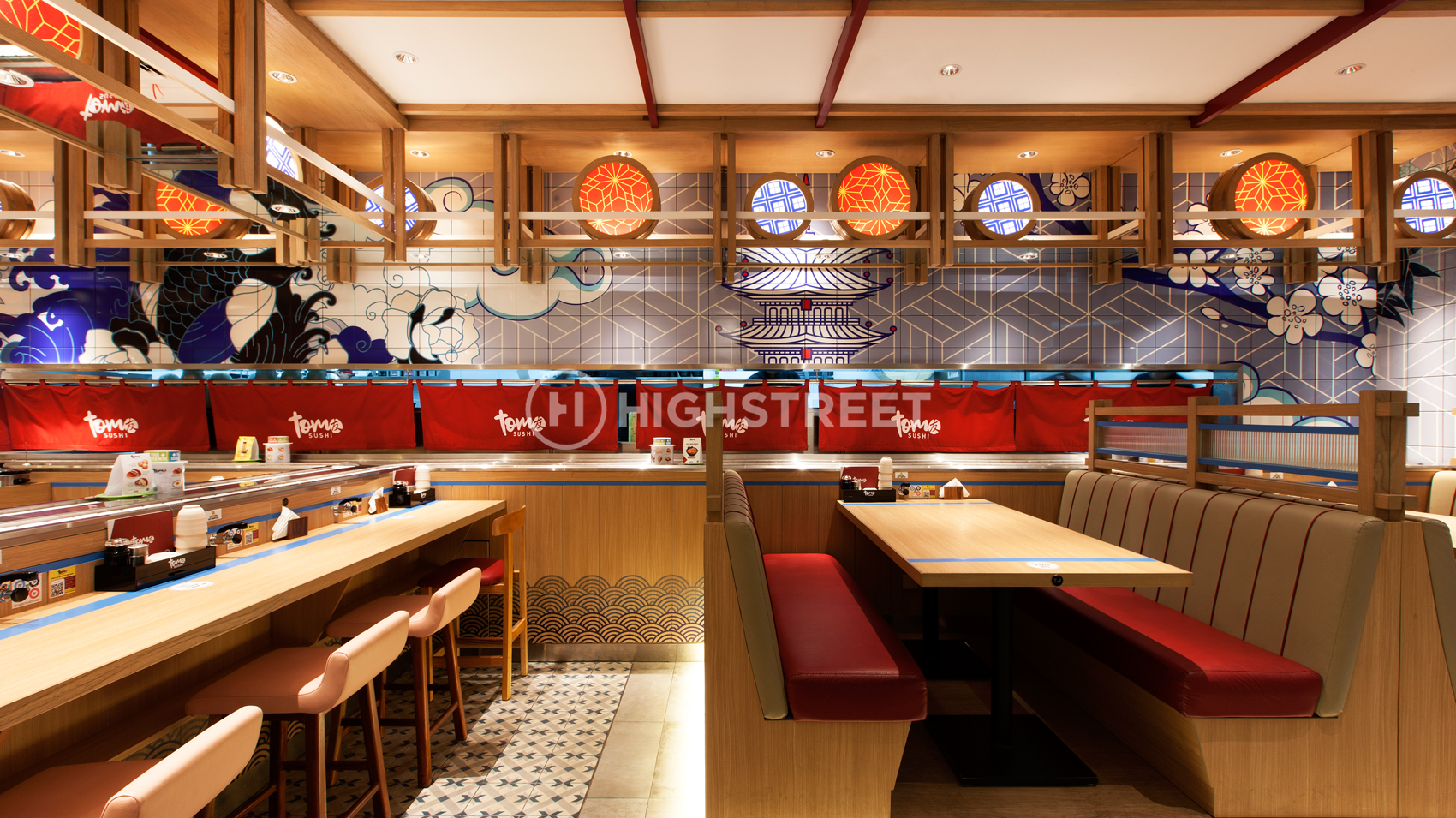 Tom Sushi D-Mall Depok - Our Interior and Architectural Design Work